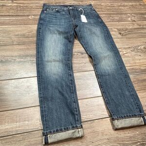 Outerknown Men’s Ambassador Slim Fit Selvedge Jeans Indigo‎ Size 28X30 NWT $188
